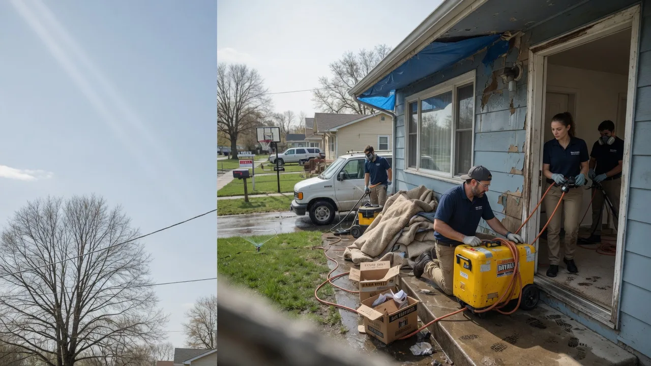 Basement Flood Cleanup in Van Meter, IA near me